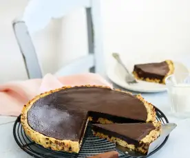 Tarte cookie au chocolat