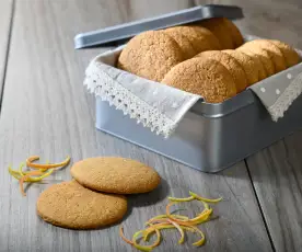 Biscotti integrali arancia e limone