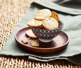 Biscuits apéritif crème et oignon