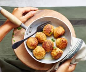 Boulettes de poulet au parmesan