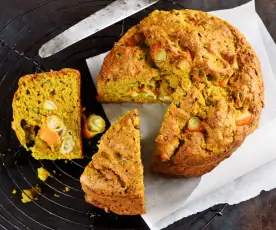 Cake au surimi et à la courgette