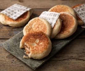 Hotteok (Sweet Filled Pancakes)