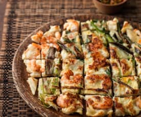 Pajeon (Savoury Seafood Pancake)