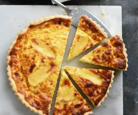 Quiche de la boîte à fromage