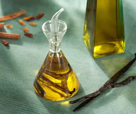 Aceites aromatizados de especias y hierbas