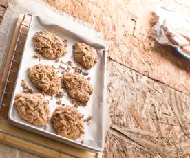 Galletas con chispas de chocolate