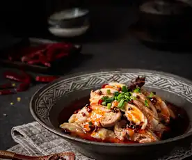红油鸡片