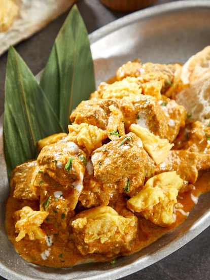 椰香榴莲炖牛腩