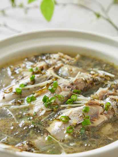 雪菜春笋黄鱼汤