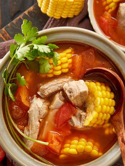 排骨番茄玉米汤