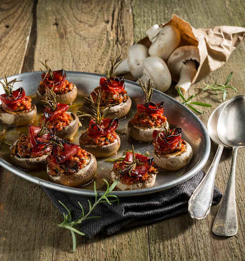 Champignons mit Chorizo gefüllt - Cookidoo™– the official Thermomix ... Champignons mit Chorizo gefüllt - Cookidoo™– the official Thermomix ...