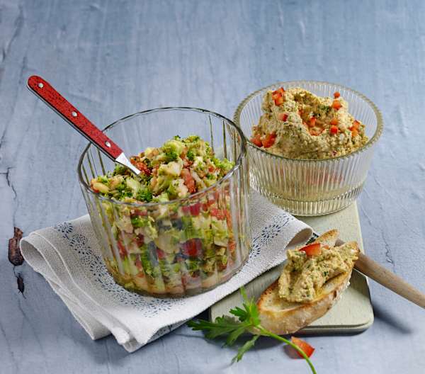 Brokkolisalat Brokkoli Feta Aufstrich Cookidoo The Official 