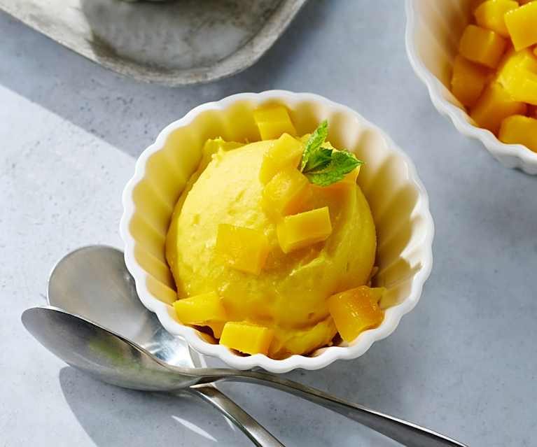 Mango-Kokos-Eis Mango-Kokos-Eis