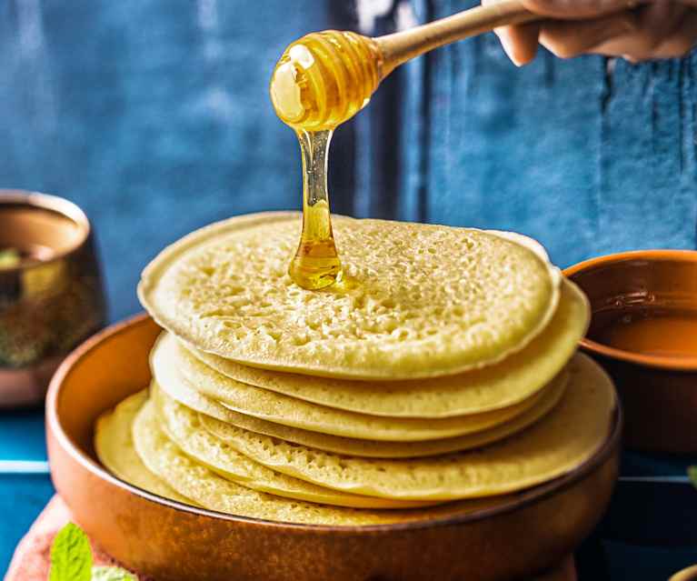 Crêpes mille trous - Baghrir Crêpes mille trous - Baghrir