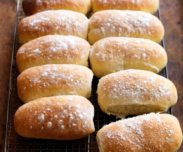 White Bread Rolls