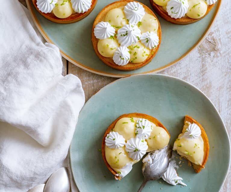 Tartelettes au citron meringuées