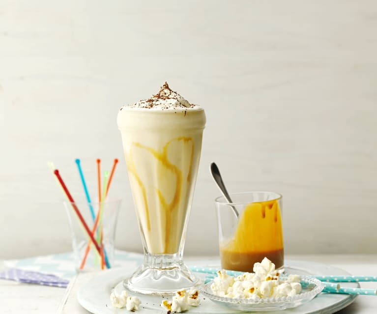 Licuado de banana y dulce de leche