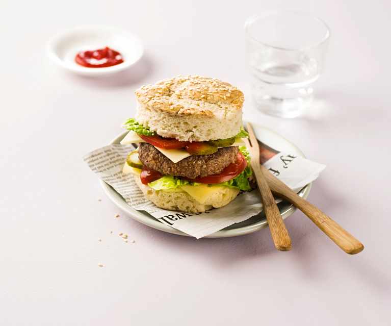 Burger sans gluten Burger sans gluten