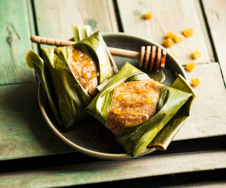 Quimbolito (Gâteau vapeur au maïs)