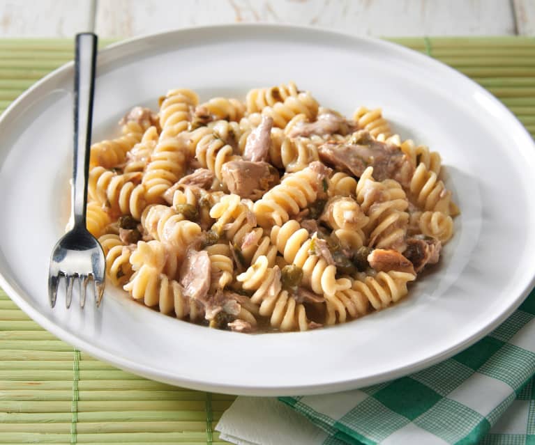 Fusilli risottati tonno e capperi