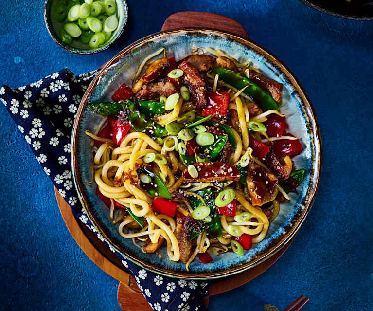 Miso-Udon-Nudeln Miso-Udon-Nudeln