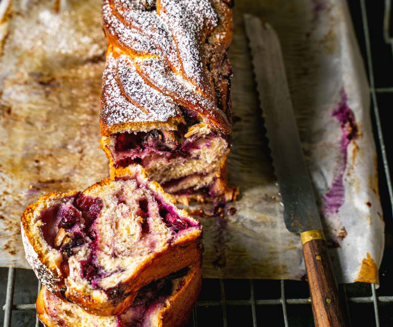 Babka aux myrtilles