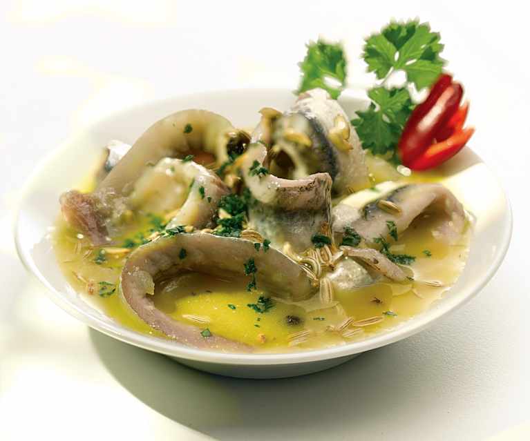 Antipasto di alici agli agrumi Antipasto di alici agli agrumi