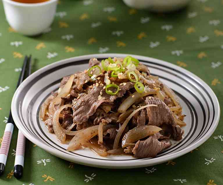 照燒洋蔥牛肉