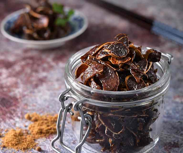 黑糖炒薑片 黑糖炒薑片