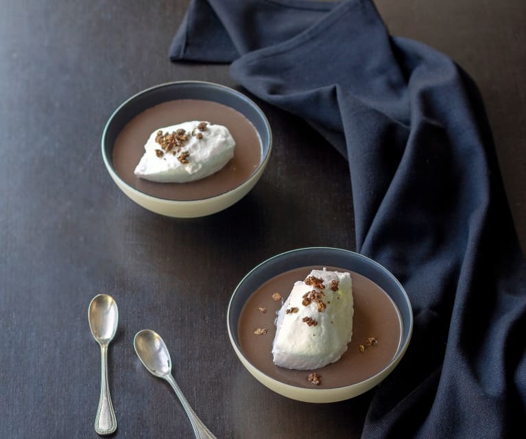 Iles flottantes au chocolat