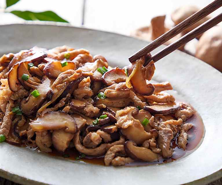 香菇炒肉丝 香菇炒肉丝