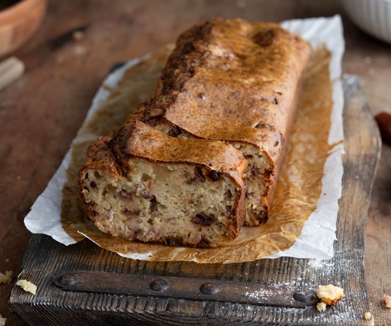 Plumcake salato pancetta e datteri