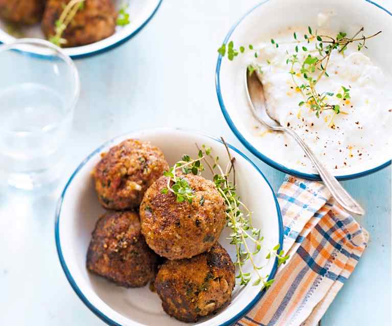 Boulettes d'agneau aux herbes Boulettes d'agneau aux herbes