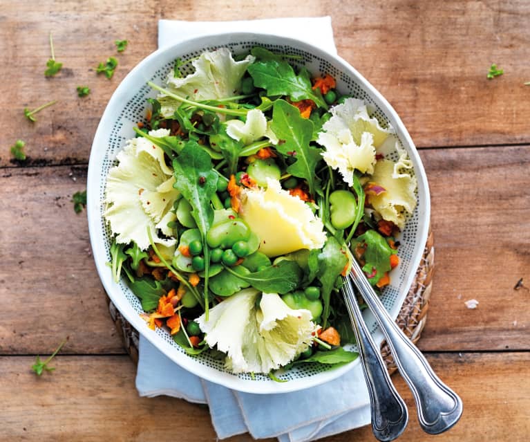 Salade fraîcheur à la tête de moine