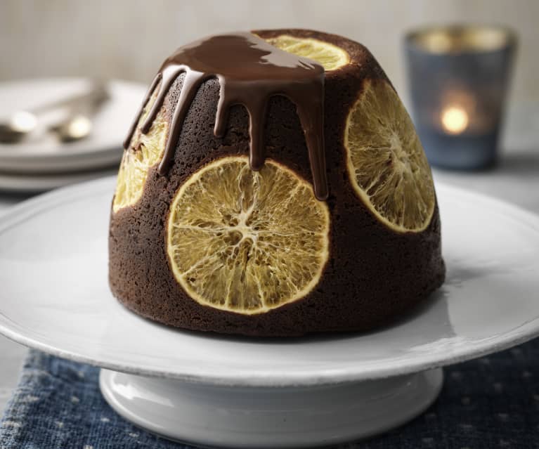 Chocolate Orange Steamed Pudding