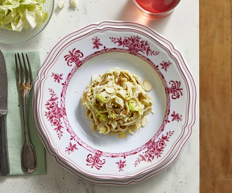 Tagliatelle di farro con cavolo verza