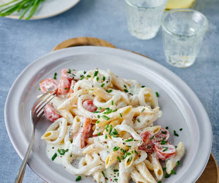 Pasta mit Tintenfisch