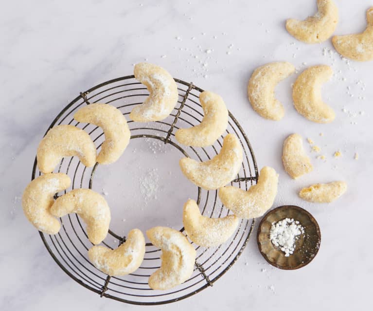 Petits croissants à la vanille