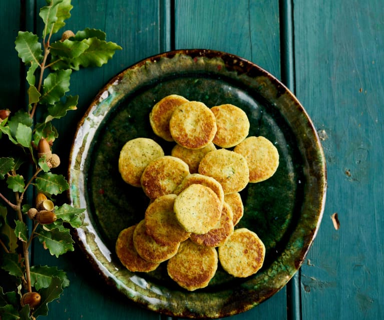 Bolinhos de queijo e batata