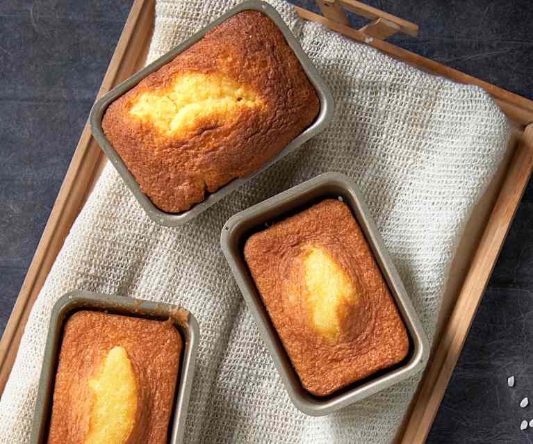 Mini-plumcake au yogourt Mini-plumcake au yogourt