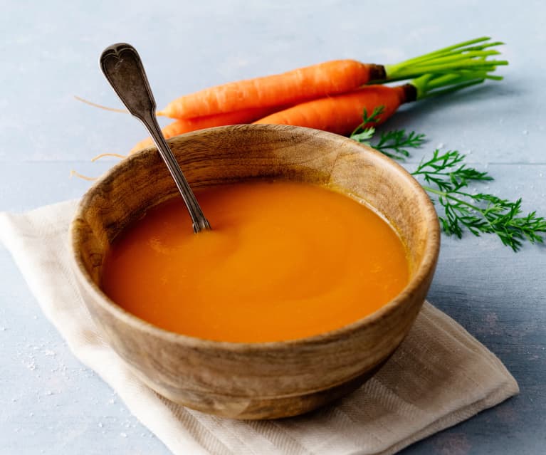 Soupe de carottes façon moro