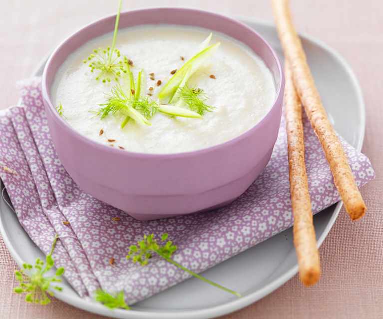 Gazpacho finocchio e mela