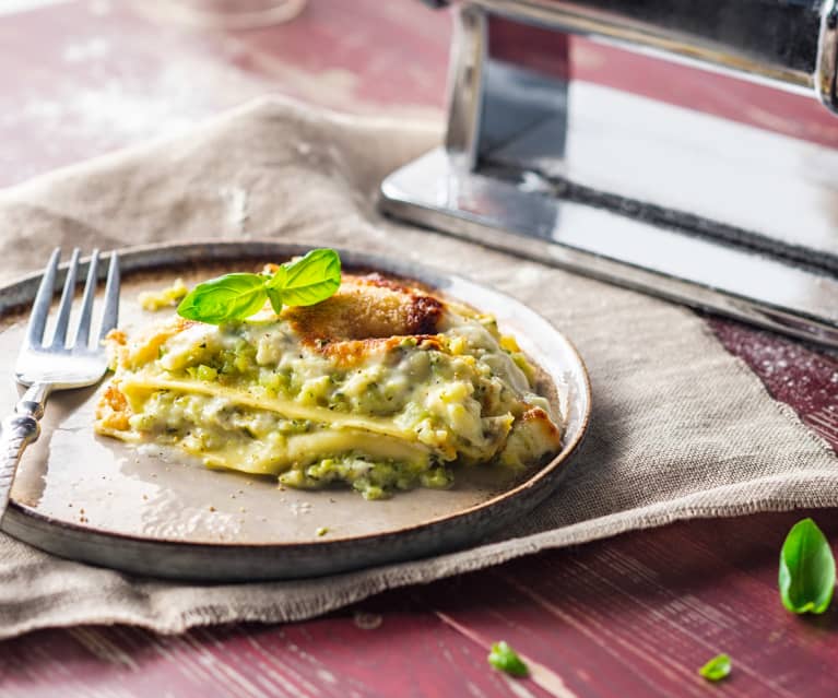 Lasagne chèvre et courgette