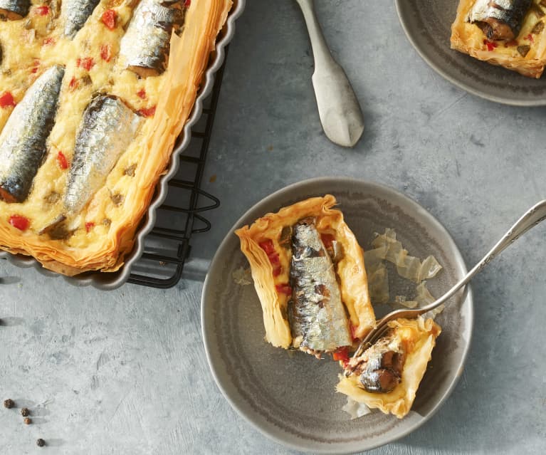 Quiche de sardinas