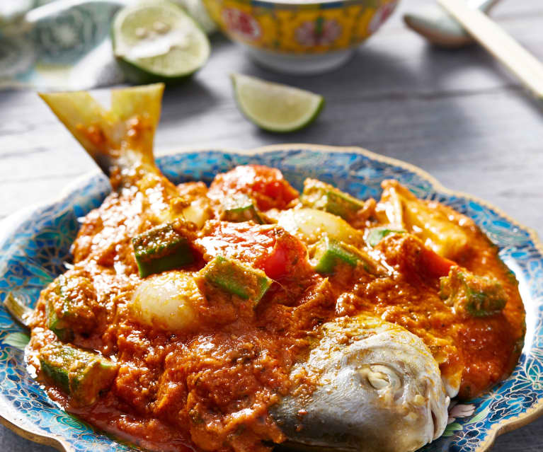 Nyonya Steamed Fish