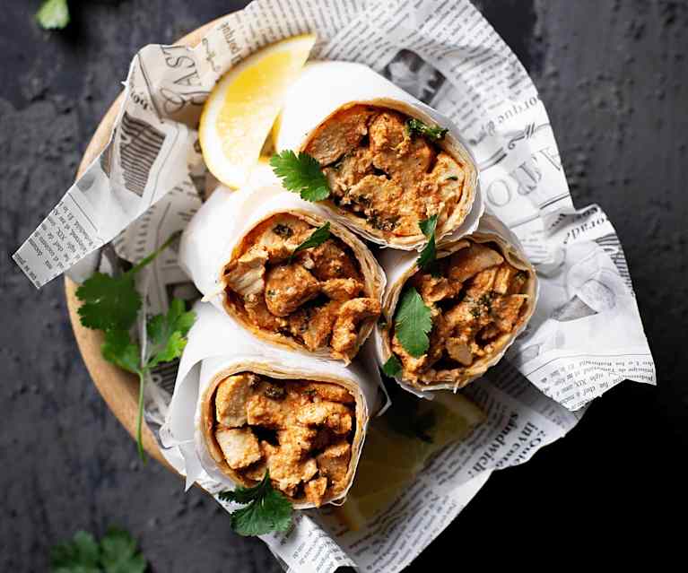 Tikka Masala Wraps Tikka Masala Wraps