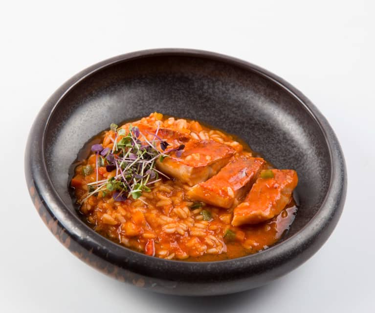 Arroz de salmonete