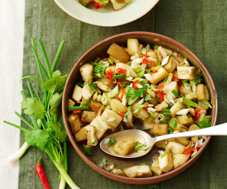 Salade d’aubergines à la vietnamienne