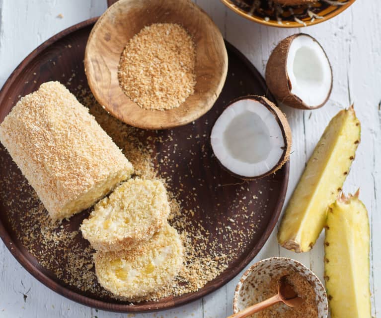 Torta de coco sem glúten