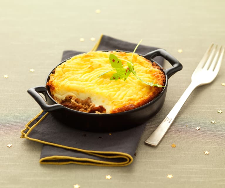 Parmentier de sanglier aux pleurotes